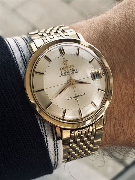 omega constellation mens watch|vintage omega constellation men's watch.